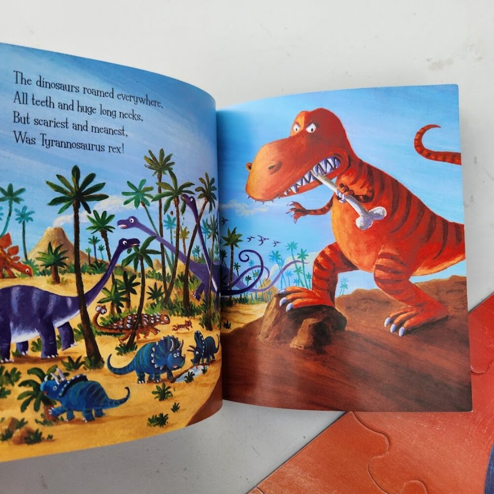 Dinosaurs Love Underpants Book and Floor Jigsaw Puzzle Toddler Toys 36 Pieces - Picture 6 of 9